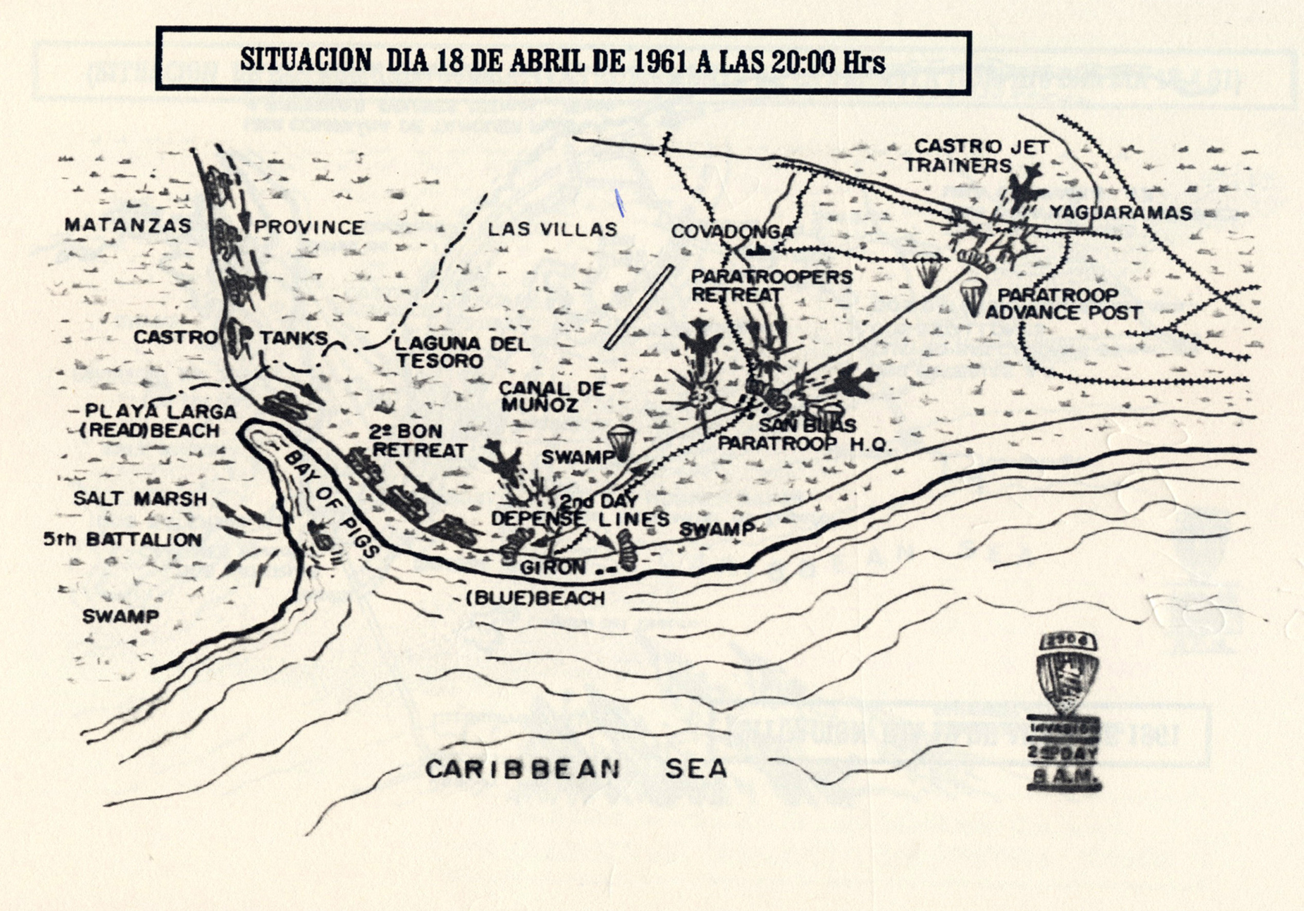 48Mappa Situazione 18 Aprile ore 20,00